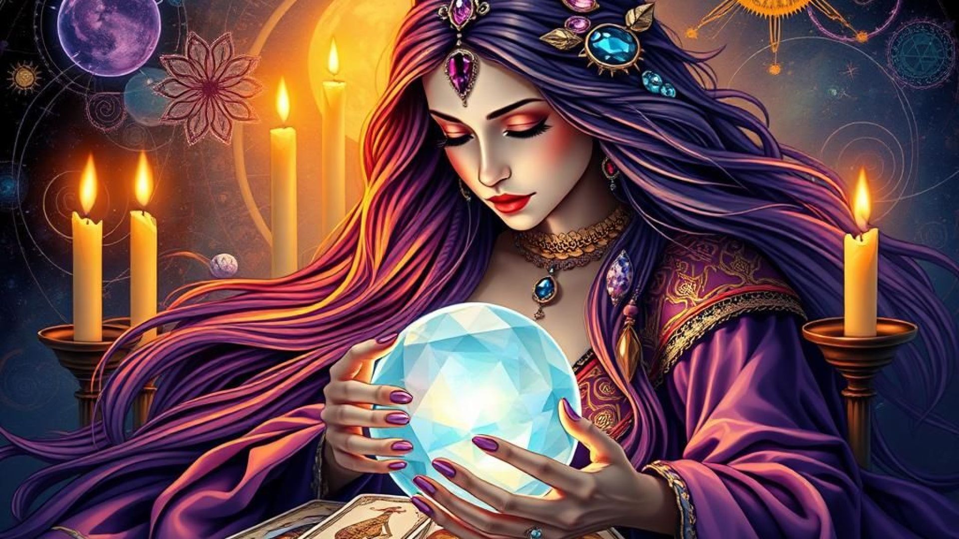 Séance de cartomancienne  : profil 12